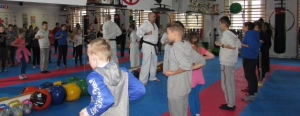 Wspólny trening z sokólskim klubem karate [Zdjęcia]