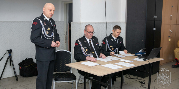 Ochotnicza Straż Pożarna w Janowie starsza o dekadę. Druhowie podsumowali 2025 rok.