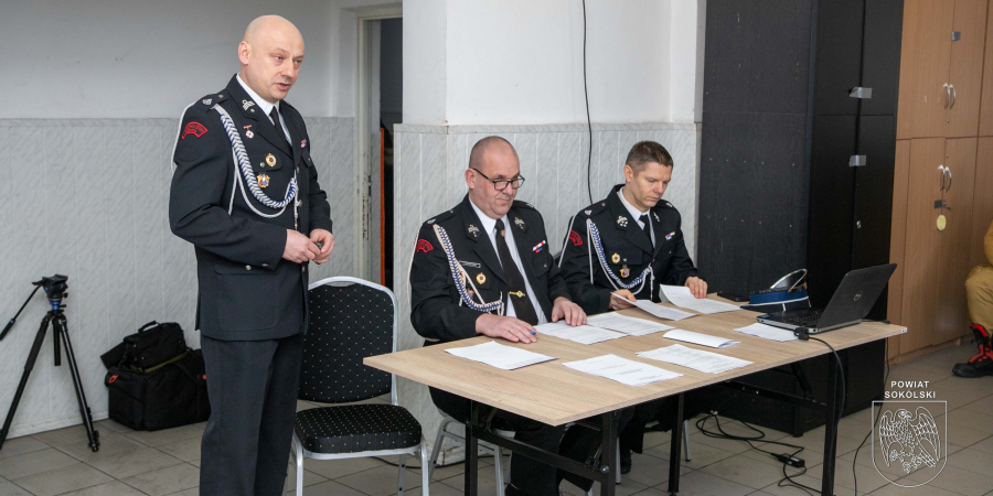 Ochotnicza Straż Pożarna w Janowie starsza o dekadę. Druhowie podsumowali 2025 rok.