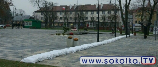 Czyżby w Dąbrowie Białostockiej szykowały się powodzie?