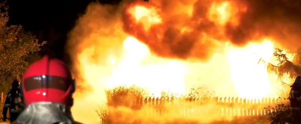 NA SYGNALE: Pożar domu w Parczowcach [Film]