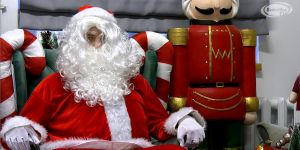 Św. Mikołaj został zauważony w Lipskim Ośrodku Lokalnej Aktywności [Film i plakat]