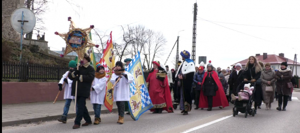 Dąbrowa Białostocka: Orszak Trzech Kr&oacute;li 2023 [Film]