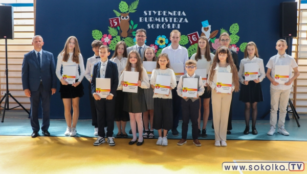 Stypendia Naukowe Burmistrza Sokółki wręczone.