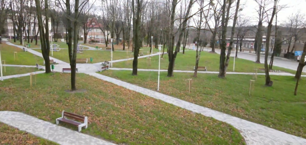 Nowy park na Osiedlu Buchwałowo [Film]