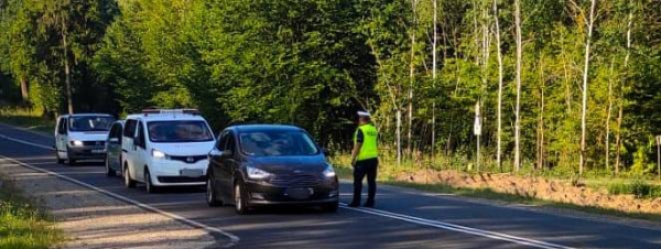 Nietrzeźwy poniedziałek na sokólskich drogach