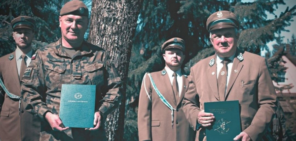 Porozumienie podlaskich terytorials&oacute;w i leśnik&oacute;w