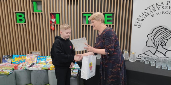 Biblioteka Publiczna im. Wisławy Szymborskiej w Sok&oacute;łce ogłosiła wyniki konkursu &bdquo;Czytelnik roku 2025&rdquo;