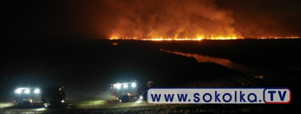 Sok&oacute;łka rusza z pomocą strażakom [Plakat]