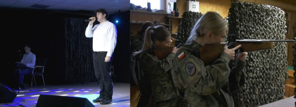 Turniej strzelecki oraz konkurs pieśni i poezji zainaugurowały Dzień Patrona w dąbrowskim Zespole Szk&oacute;ł