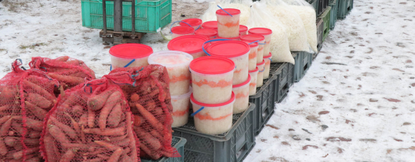 Styczniowa targowica w Sok&oacute;łce [Zdjęcia]