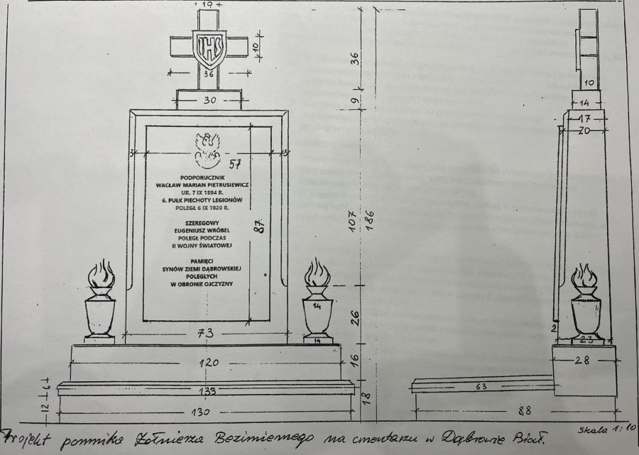 Wielka uroczystość patriotyczna w Dąbrowie Białostockiej