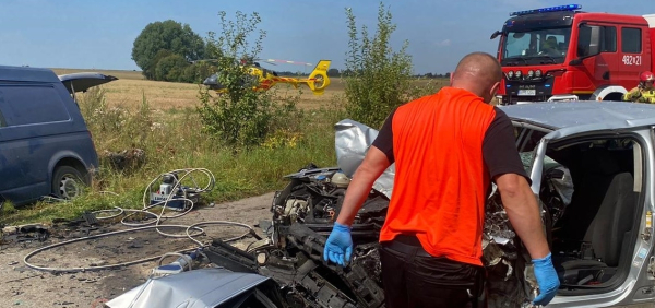 NA SYGNALE: Bobra Wielka, 19-latek zginął w wypadku [Zdjęcia]