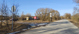 Zgłoszenie o mężczyźnie na moście. Interweniowały służby