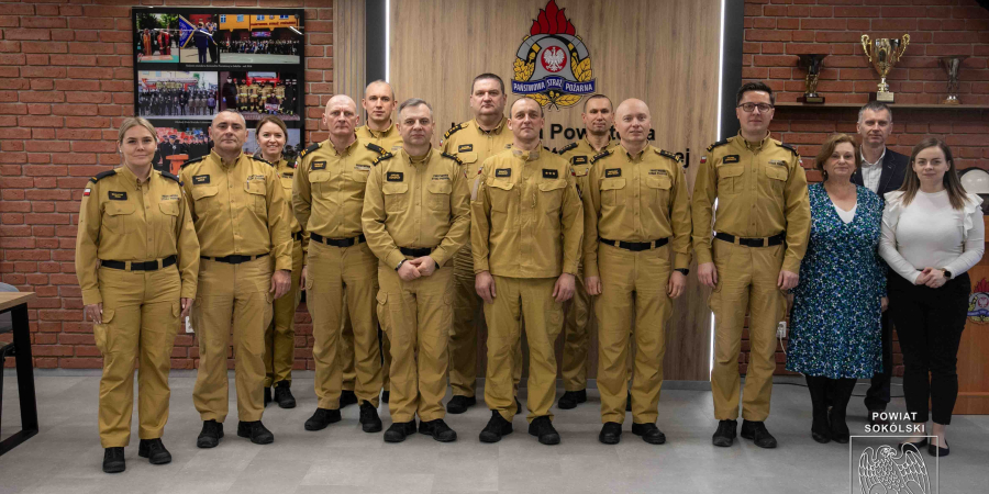 Sokólscy strażacy podsumowali ubiegły rok.