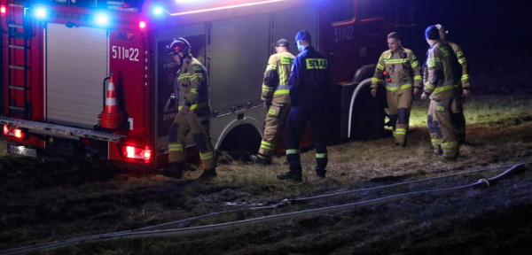 Straż Pożarna: nie zmienia się powierzchnia pożaru w Biebrzańskim Parku Narodowym