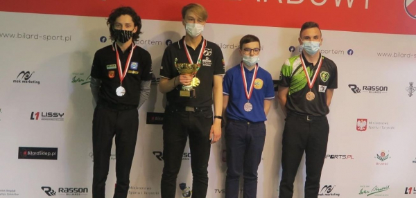 Mistrzostwa Polski Junior&oacute;w w Bilard 2021 [Zdjęcia]