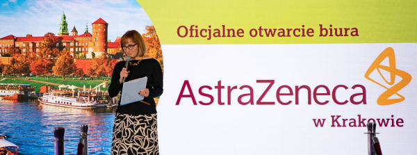 Nowe biuro AstraZeneca w Krakowie poprowadzi operacje na skalę światową