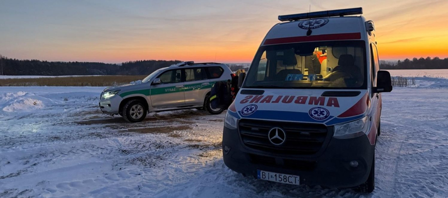 Wspólna akcja służb w Lipsku. Straż Graniczna pomogła dotrzeć do potrzebującej osoby