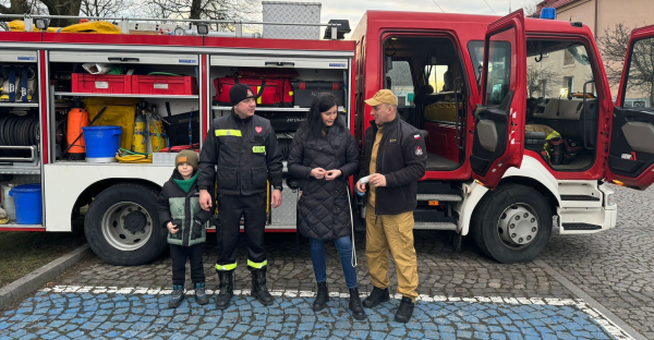 Sok&oacute;lscy strażacy grali w 33. finale Wielkiej Orkiestry Świątecznej Pomocy.