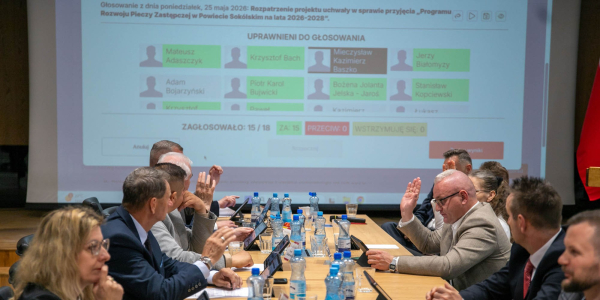Rodzinna piecza zastępcza priorytetem Powiatu Sok&oacute;lskiego.