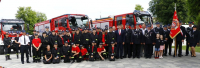 Strażacy ochotnicy z gminy Dąbrowa Białostocka mieli swoje święto [Film i Zdjęcia]