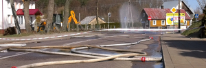 NA SYGNALE: Uszkodzenie rurociągu z gazem w Dąbrowie Białostockiej [Film]