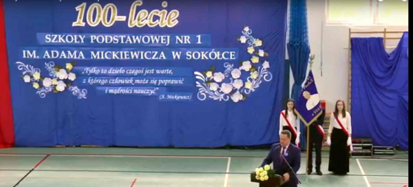 Obchody 100-lecia Szkoły Podstawowej Nr 1 w Sokółce [Film]