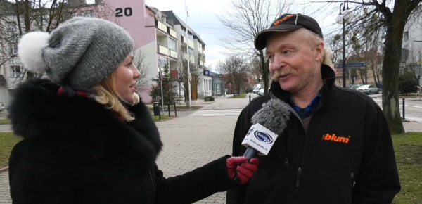 SONDA ULICZNA: Co mieszkańcy Sokółki sądzą o wiosennej aurze w środku zimy?