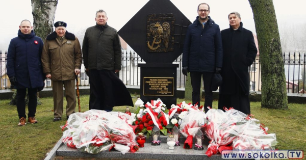 Społeczność Dąbrowy Białostockiej upamiętniła Żołnierzy Wyklętych