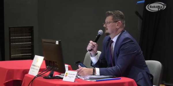 Tajemnicze pismo na sesji Rady Miejskiej w Sok&oacute;łce [Film]