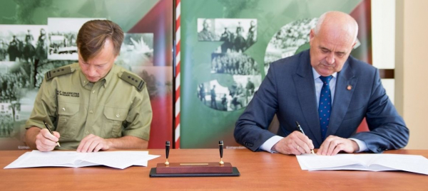 P&oacute;łroczne podsumowanie wsp&oacute;łpracy podlaskiej SG i KAS