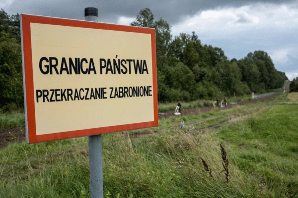 SG: minionej doby 22 próby nielegalnego przekroczenia granicy z Białorusi do Polski