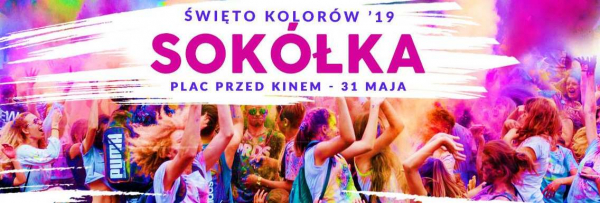 Święto kolorów-Holi Festiwal Poland w Sokółce [Plakat]