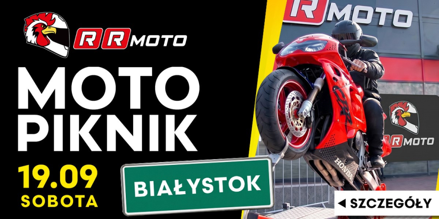 Motopiknik RRmoto wraca do Białegostoku – fire show, Wheelie i motocyklowe atrakcje już 19 września [Artykuł sponsorowany]