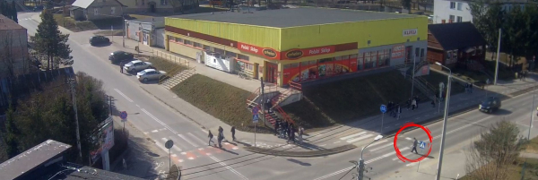 NA SYGNALE: Potrącenie pieszego na przejściu dla pieszych w Dąbrowie Białostockiej