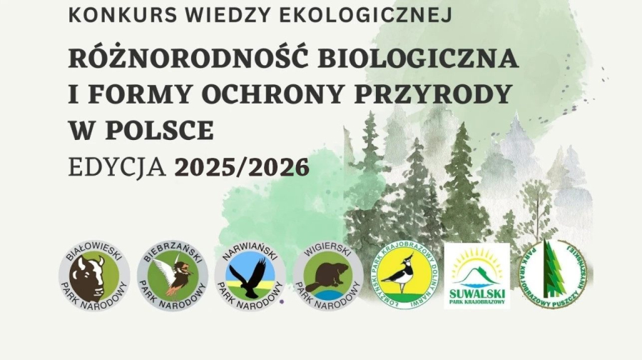 Rusza XIV edycja Wojewódzkiego Konkursu Wiedzy Ekologicznej.