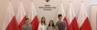 Sokólscy uczniowie zwiedzaja budynek Sejmu i Senatu [Zdjęcia]