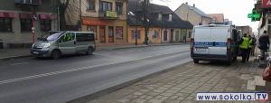 NA SYGNALE: Potrącenie pieszej na przejściu dla pieszych w Sokółce [Zdjęcia]