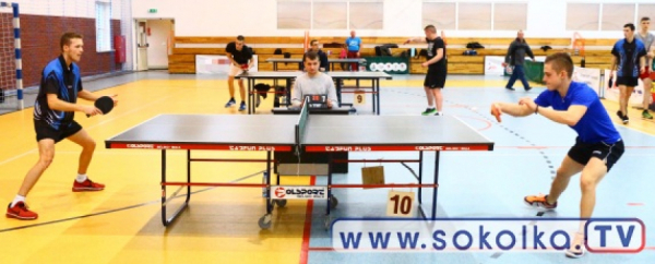 Turniej tenisa stołowego o Puchar Burmistrza Sokółki
