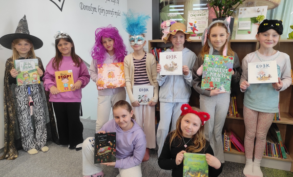 Tydzień Bibliotek w Oddziale dla Dzieci i Młodzieży Biblioteki Publicznej im. Wisławy Szymborskiej w Sok&oacute;łce