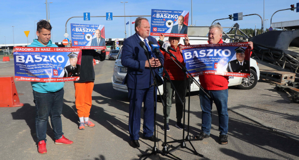 Konferencja prasowa Posła Mieczysława Baszko [Film,Zdjęcia]