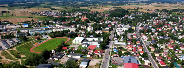 OKIEM KAMERY: Dąbrowa Białostocka z podniebnej perspektywy