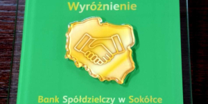 Bank Spółdzielczy w Sokółce wyróżniony w konkursie „Bank Spółdzielczy dla Społeczności Lokalnej”