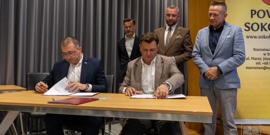 Powiat Sokólski konsekwentnie wzmacnia bezpieczeństwo mieszkańców. Rusza budowa hali podwójnego przeznaczenia.