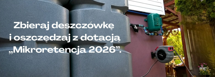 Zatrzymaj deszczówkę i obniż rachunki za wodę