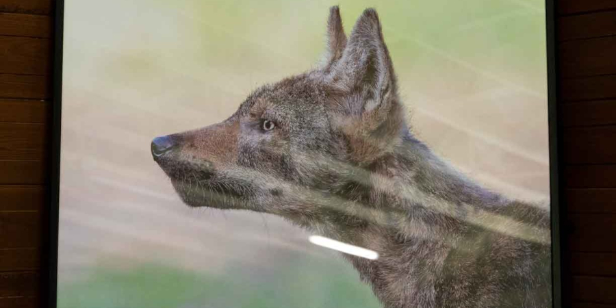 O wilkach rozmawiali w Zagrodzie dla Żubrów.