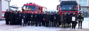 Średni wóz bojowy otrzymali strażacy z posterunku w Dąbrowie Białostockiej [Film]