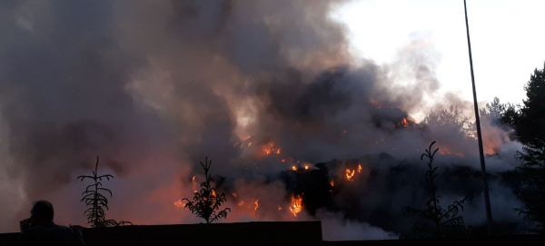 UWAGA: Składowisko w Studziankach znowu się pali