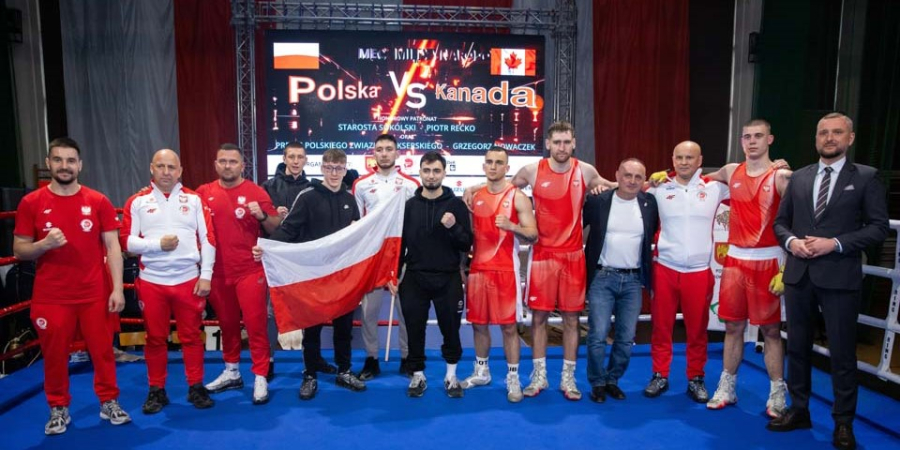 Polska zmierzyła się z Kanadą w Sokółce i wygrała